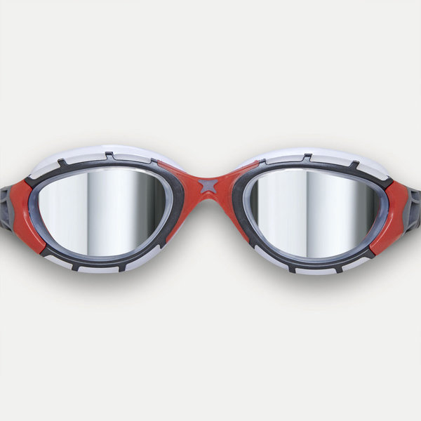 Predator Flex Titanium - Smaller Fit  Frame / Red / Mirror